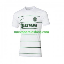 Camiseta de Fútbol Sporting CP Hombre Exterior 2023-2024 Manga Corta