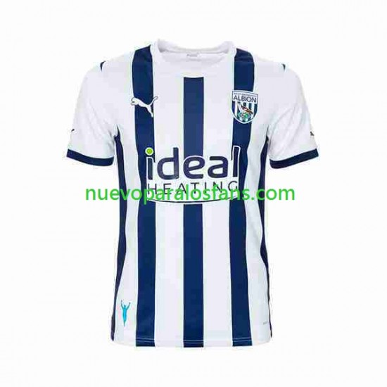 Camiseta de Fútbol West Bromwich Albion Hombre Casa 2023-2024 Manga Corta