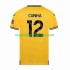 Camiseta de Fútbol Wolverhampton Wanderers CUNHA 12 Hombre Casa 2023-2024 Manga Corta
