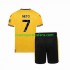 Camiseta de Fútbol Wolverhampton Wanderers NETO 7 Niño Casa 2023-2024 Manga Corta