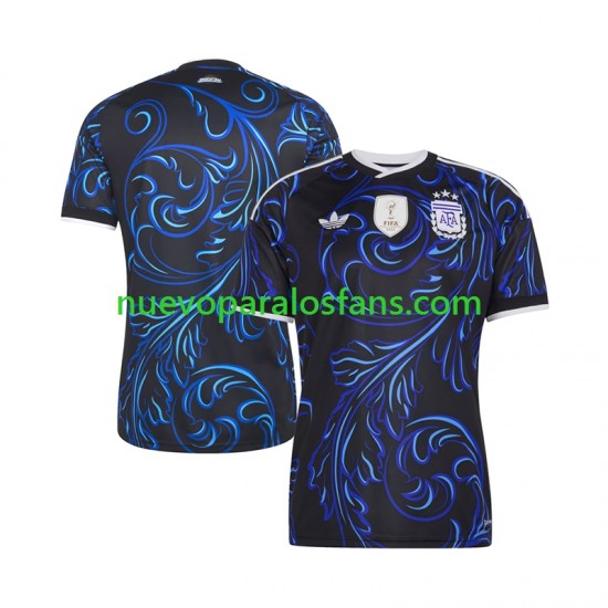 Camiseta de Fútbol Argentina Hombre Exterior Copa Mundial 2026 Manga Corta