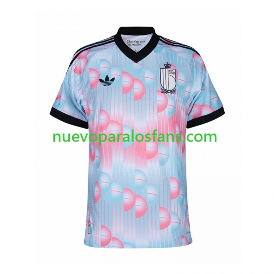 Camiseta de Fútbol Bélgica Hombre Exterior Copa Mundial 2026 Manga Corta