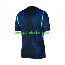Camiseta de Fútbol Brasil Hombre Exterior Copa Mundial 2026 Manga Corta