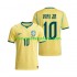Camiseta de Fútbol Brasil Vinicius Junior 10 Hombre Casa Copa Mundial 2026 Manga Corta