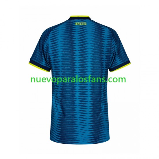 Camiseta de Fútbol Colombia Hombre Exterior Copa Mundial 2026 Manga Corta