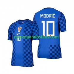 Camiseta de Fútbol Croacia Modrić Luka 10 Hombre Exterior Copa Mundial 2026 Manga Corta
