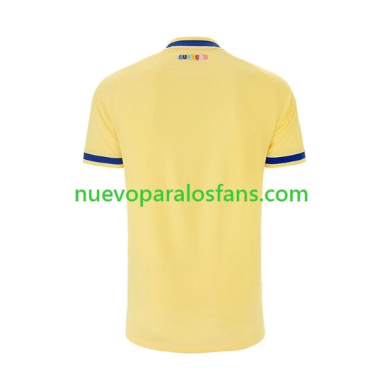 Camiseta de Fútbol Curacao Hombre Exterior Copa Mundial 2026 Manga Corta
