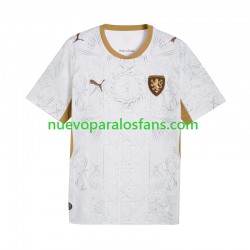Camiseta de Fútbol República Checa Hombre Exterior 2026 Manga Corta