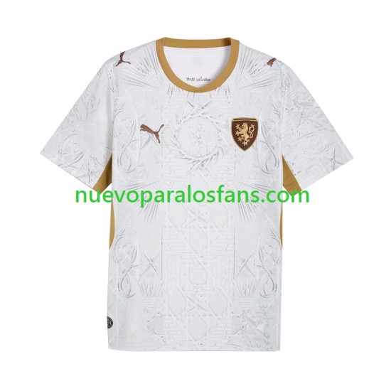Camiseta de Fútbol República Checa Hombre Exterior 2026 Manga Corta