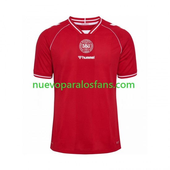 Camiseta de Fútbol Dinamarca Hombre Casa 2026 Manga Corta