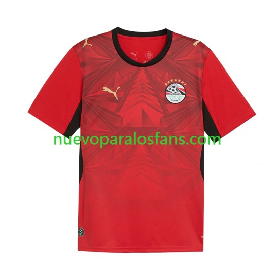 Camiseta de Fútbol Egipto Hombre Casa Copa Mundial 2026 Manga Corta