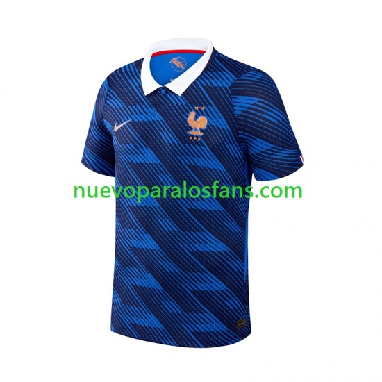 Camiseta de Fútbol Francia Hombre Casa Copa Mundial 2026 Manga Corta