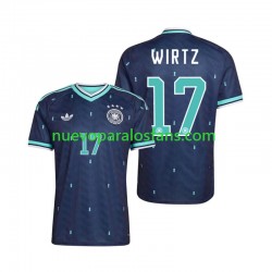 Camiseta de Fútbol Alemania Florian Wirtz 17 Hombre Exterior Copa Mundial 2026 Manga Corta