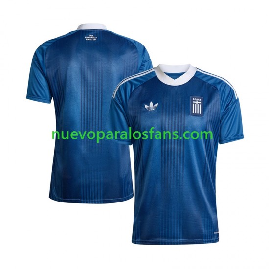 Camiseta de Fútbol Grecia Hombre Exterior 2026 Manga Corta