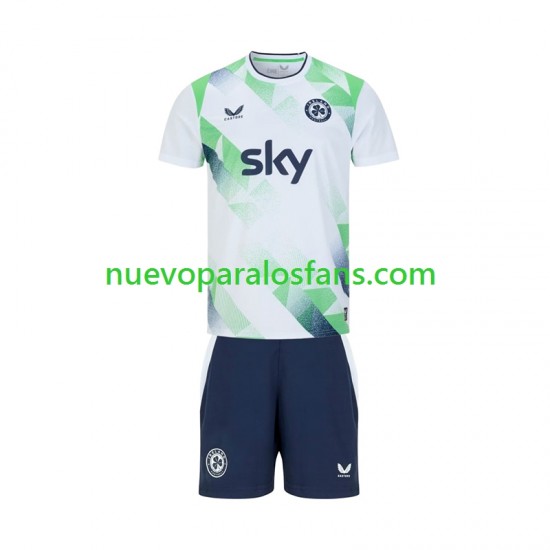 Camiseta de Fútbol Irlanda Niño Exterior 2026 Manga Corta