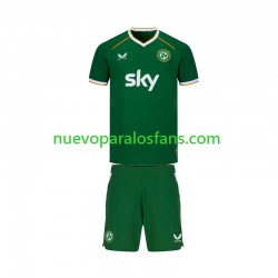 Camiseta de Fútbol Irlanda Niño Casa 2026 Manga Corta