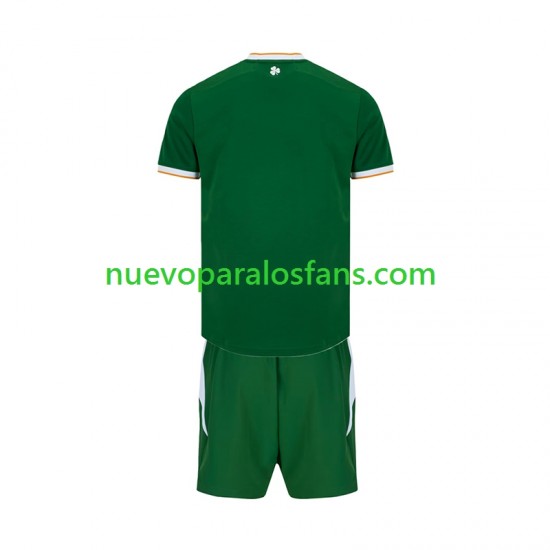 Camiseta de Fútbol Irlanda Niño Casa 2026 Manga Corta