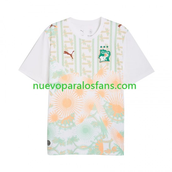 Camiseta de Fútbol Costa De Marfil Hombre Exterior Copa Mundial 2026 Manga Corta
