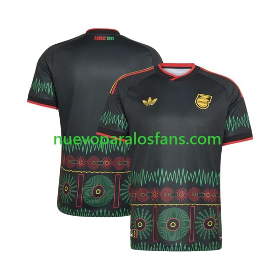 Camiseta de Fútbol Jamaica Hombre Exterior Copa Mundial 2026 Manga Corta