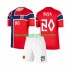 Camiseta de Fútbol Noruega Antonio Nusa 20 Niño Casa Copa Mundial 2026 Manga Corta