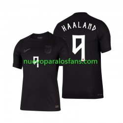 Camiseta de Fútbol Noruega Erling Haaland 9 Hombre Exterior Copa Mundial 2026 Manga Corta
