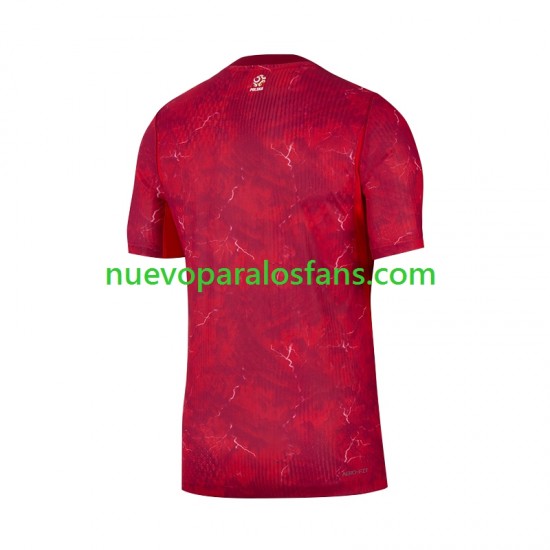 Camiseta de Fútbol Polonia Hombre Exterior 2026 2027 Manga Corta