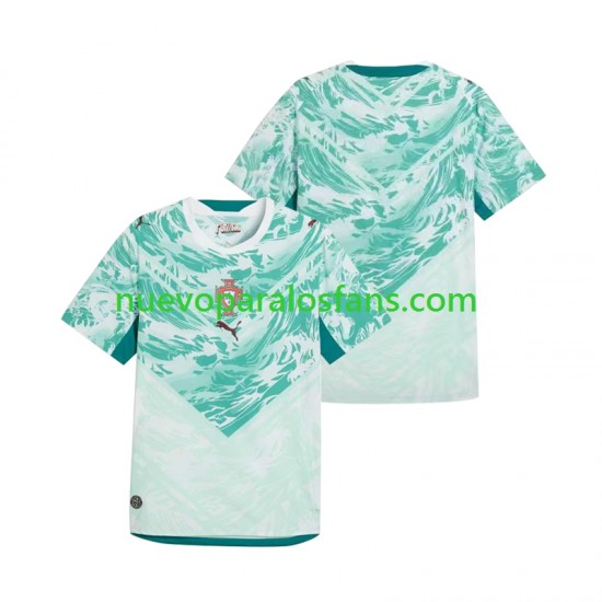 Camiseta de Fútbol Portugal Hombre Exterior Copa Mundial 2026 Manga Corta