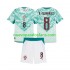 Camiseta de Fútbol Portugal Bruno Fernandes 8 Niño Exterior 2026 2027 Manga Corta