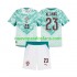 Camiseta de Fútbol Portugal Vitinha 23 Niño Exterior 2026 2027 Manga Corta