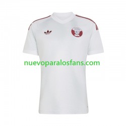 Camiseta de Fútbol Catar Hombre Exterior 2026 2027 Manga Corta