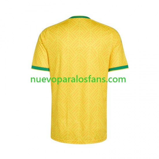 Camiseta de Fútbol Sudáfrica Hombre Casa Copa Mundial 2026 Manga Corta