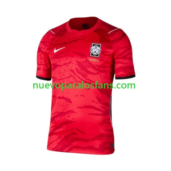 Camiseta de Fútbol Corea Del Sur Hombre Casa Copa Mundial 2026 Manga Corta