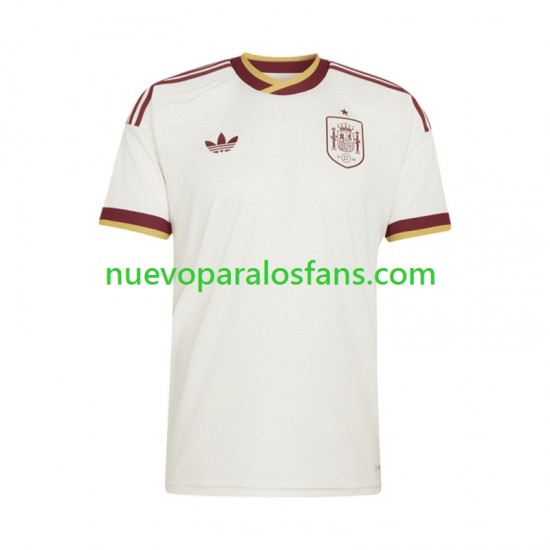 Camiseta de Fútbol España Hombre Exterior Copa Mundial 2026 Manga Corta