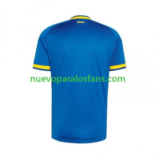 Camiseta de Fútbol Ucrania Hombre Exterior Copa Mundial 2026 Manga Corta