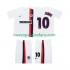 Camiseta de Fútbol AC Milan RONALDINHO 10 2003 Retro Niño Exterior 2002 Manga Corta