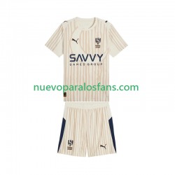 Camiseta de Fútbol Al Hilal CWC Niño Exterior 2025-2026 Manga Corta