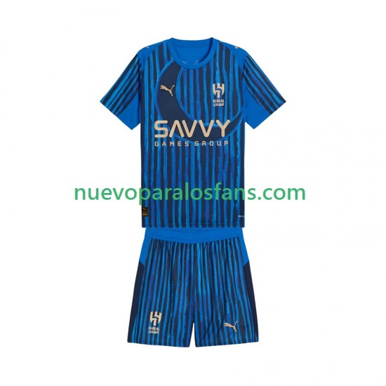 Camiseta de Fútbol Al Hilal CWC Niño Casa 2025-2026 Manga Corta