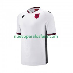 Camiseta de Fútbol Albania Hombre Exterior 2025-2026 Manga Corta