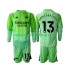 Camiseta de Fútbol Arsenal Kepa Arrizabalaga 13 Portero Niño Exterior 2025-2026 Manga Larga