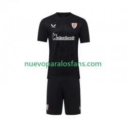 Camiseta de Fútbol Athletic Bilbao Portero Niño Casa 2025-2026 Manga Corta