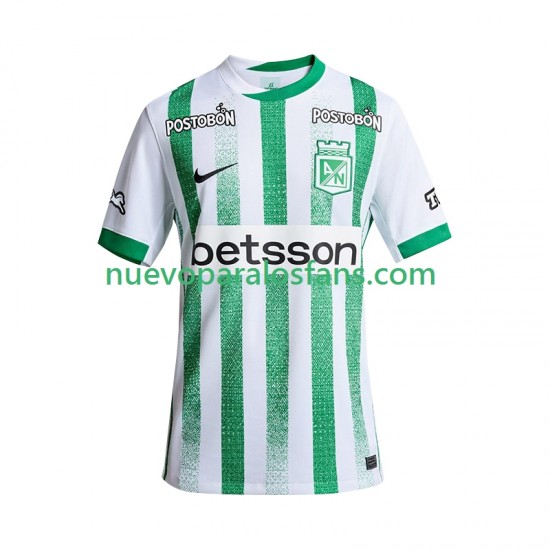 Camiseta de Fútbol Atletico Nacional Hombre Casa 2025 Manga Corta