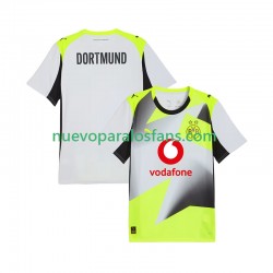 Camiseta de Fútbol Borussia Dortmund Hombre Exterior 2025-2026 Manga Corta