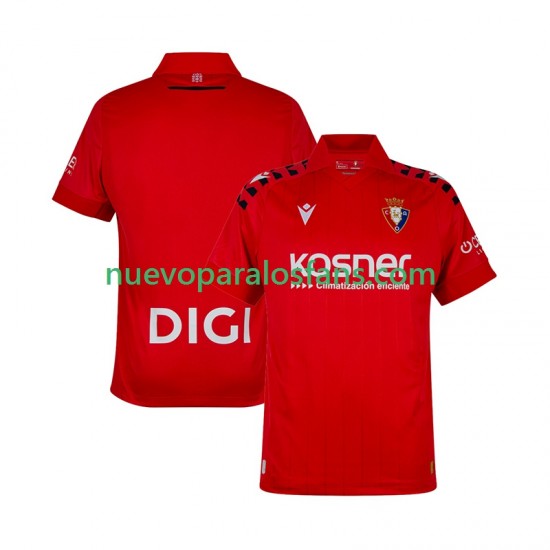 Camiseta de Fútbol CA Osasuna Hombre Casa 2025-2026 Manga Corta