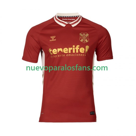 Camiseta de Fútbol CD Tenerife CWC Hombre Exterior 2025-2026 Manga Corta