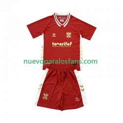 Camiseta de Fútbol CD Tenerife Niño Exterior 2025-2026 Manga Corta
