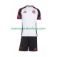 Camiseta de Fútbol CR Flamengo Niño Exterior 2025-2026 Manga Corta