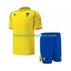 Camiseta de Fútbol Cádiz CF Niño Casa 2025-2026 Manga Corta