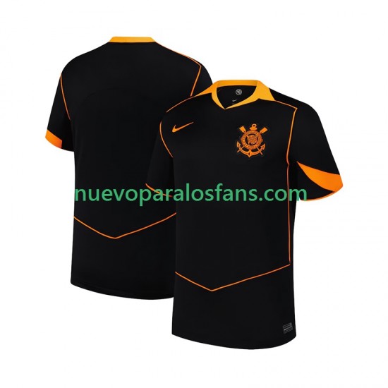 Camiseta de Fútbol Corinthians Hombre Tercera 2025-2026 Manga Corta