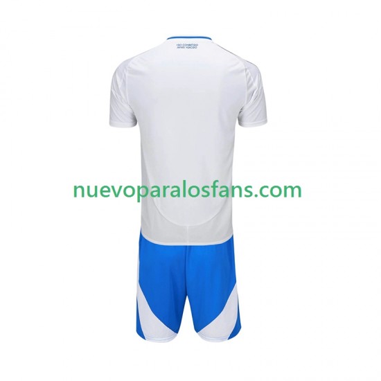 Camiseta de Fútbol Cruzeiro Niño Exterior 2025-2026 Manga Corta