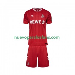 Camiseta de Fútbol FC Köln Niño Exterior 2025-2026 Manga Corta
